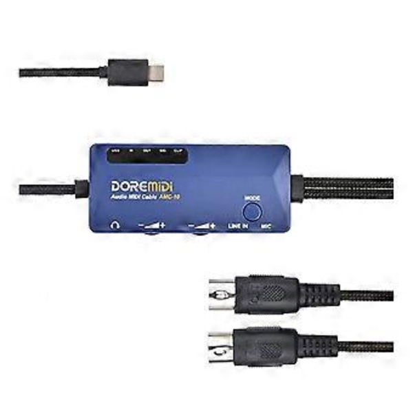 -11 USB-C Audio MIDI Kabel Konverter Plug and Play