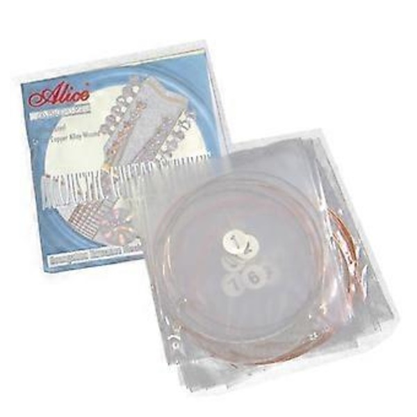 2x 1 Set / 12st Hållbara Gitarrsträngar för Gitarr