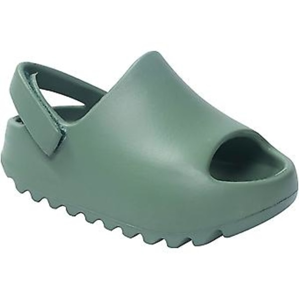 Småbørns Slidesandaler, Børnesommer Slip On Slidesandaler, Strand Pool Anti-slip Vandstøvler, Indendørs Udendørs Letvægts Slippersandaler Til