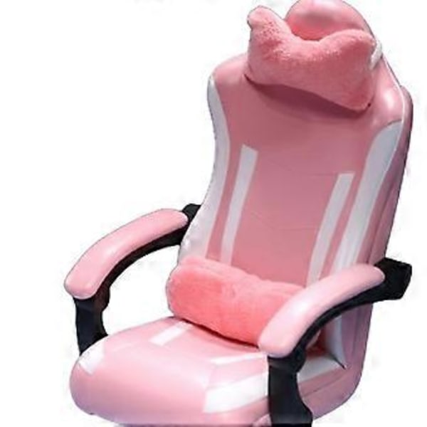 1:6 Skala Gamingstol Modell, Dekor Tillbehör Delar, Dockdekor Tillbehör för 12'' Män Figurer Dockmodell, Kroppsdocka (rosa)