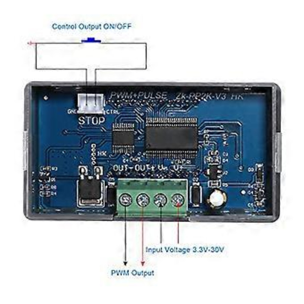 PWM Pulssignalgenerator -PP2K, Periodfördröjningsdrivmodul, 2 ST