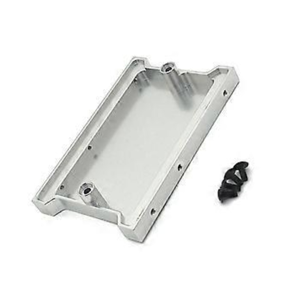 RC-bil Uppgradering Bakre Svansplatta Kit för 1/12 MN99S MN98 RC-bil Uppgraderingsdelar Silver