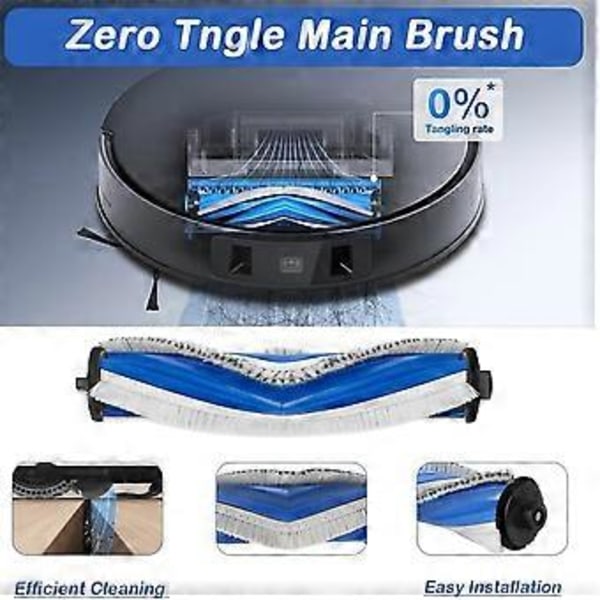 Til T30 PRO Omni/T30 Omni Robot Støvsuger Hoved Sidebørste Hepa Filter Moppepuder Tilbehør
