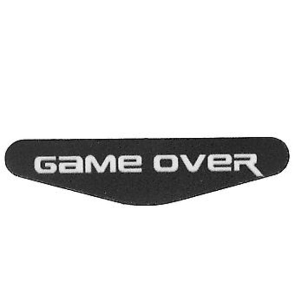 1 stk. Håndtagsklistermærke til PS4 4 Game Controller Lysbjælke PVC Dekaler