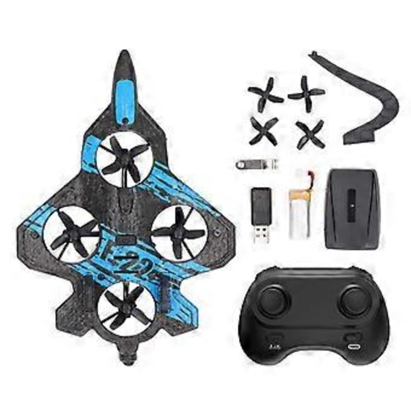 F22 RC Jagerfly Drone 2.4GHz Fjernbetjening Segelfly Legetøj til Børn og Voksne fra 14 år ( )