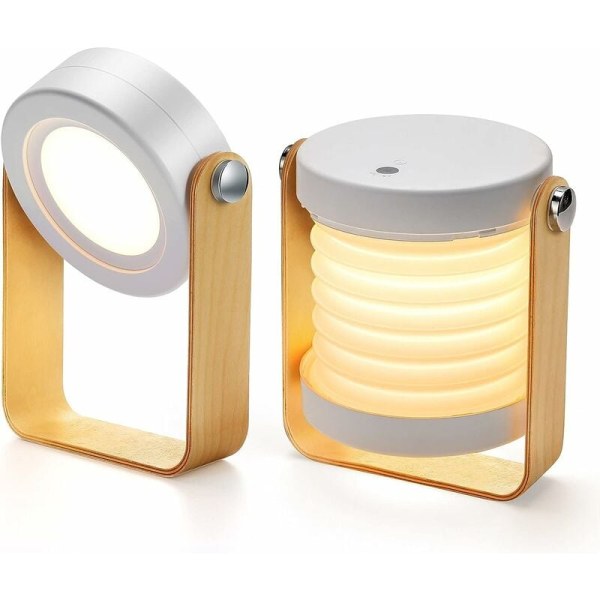 Dimbar Touch Light Sänglampa, Bärbar Sänglampa Sänglampor med Säker Nattlampa, Bärbart Sängbord
