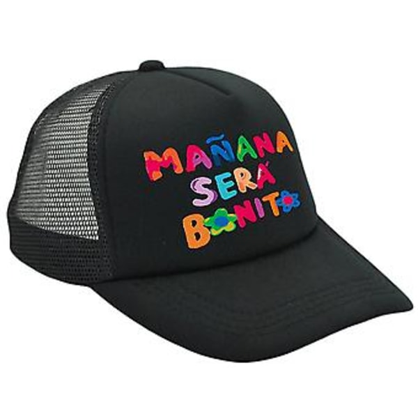Manana Sera Bonito Mesh Cap Karol G Baseball Cap Tryk Åndbar Par Hat Kvinde Justerbar Visir Caps (Gul)