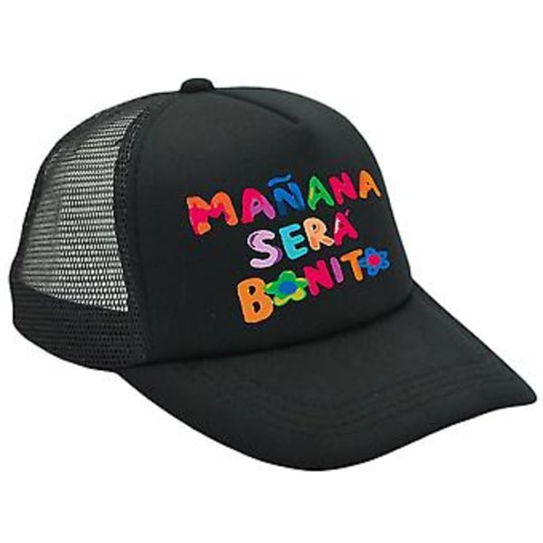 Manana Sera Bonito Mesh Cap Karol G Baseball Cap Trykk Pustende Parhatt Kvinne Justerbare Visirer Caps (Fluorescerende Grønn)