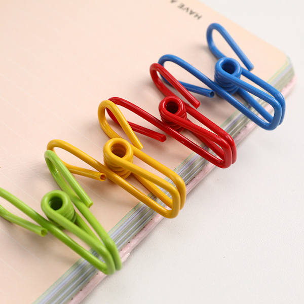 28 Pakke Forskellige Chips Pose Klips Praktisk - PVC 5,2 cm Belagt Farve