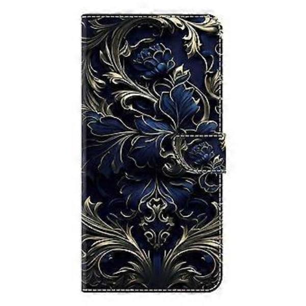 Til Samsung Galaxy S24 FE Etui PU Læder Wallet Telefon Cover med Støttefod (Style H)