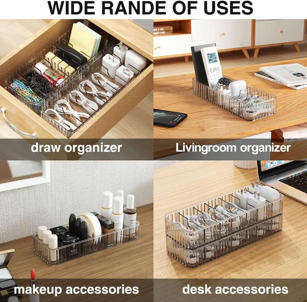 Kabelorganiseringsboxar 2-pack, sladdladdningsorganisatör