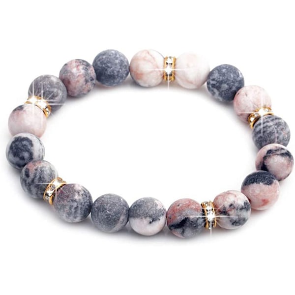 Smykker Otte Planeter Armbånd Guardian Star Natursten Frosted Pin