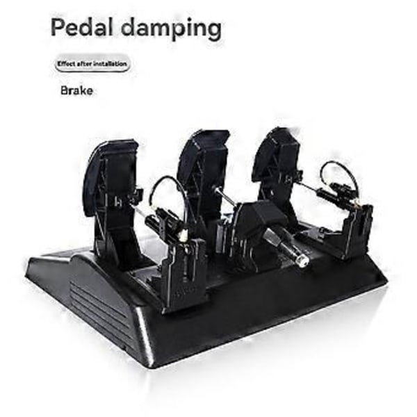 ODDOR Simulerad Racing DIY Pedalbroms Justerbar Dämpningssats Bromsdämpare för Thrustmaster T3PA TGT