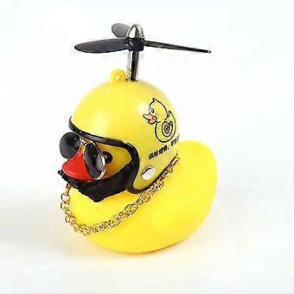 Ihana Kumi Keltainen Ankka Pyöränkello Lasten Pyörän Torvi Puristus Ankka Pyörän Torvet Propellerin Kypärän Pyörän Tarvikkeet (A Lampulla)