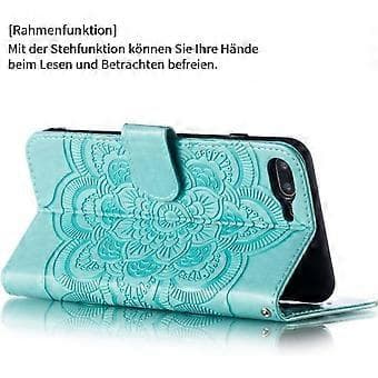 Etui til iPhone 7/8/SE iPhone 2020, flip wallet kort slots