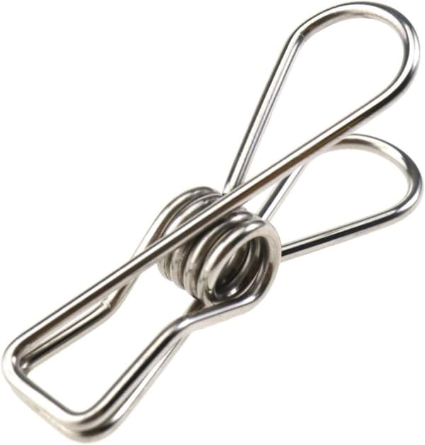 Antiskli klips til husholdning, rustfrie klips, 8 sterke klips
