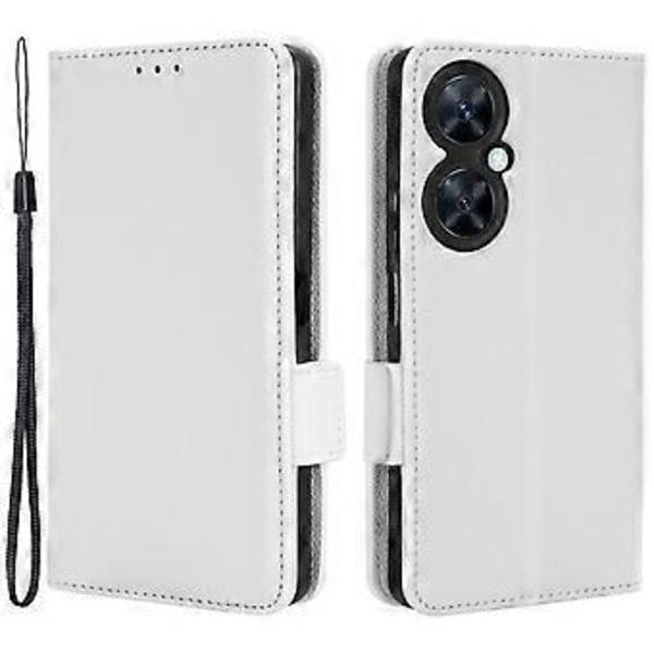 Plånboksfodral för Huawei Maimang 20/nova 11i/Enjoy 60 Pro PU Läder Ställ Telefonfodral (Stil B)