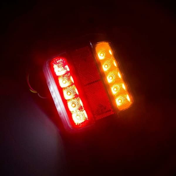 2 stk tilhenger baklys 26 LED 12V baklys blinklys brems