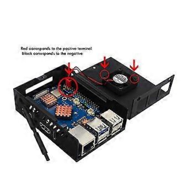 Jäähdytyskotelo OrangePi 5 Pro:lle, metallikotelo 5 Pro:lle, jäähdytyskotelon suojakotelo (B)