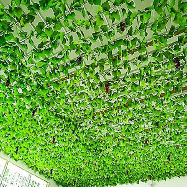 12 Pak Kunstig Ivy Blad Hjemme Dekoration Kunstig Ivy Blad Krans Plante Vines Falsk Blad Flow(S )