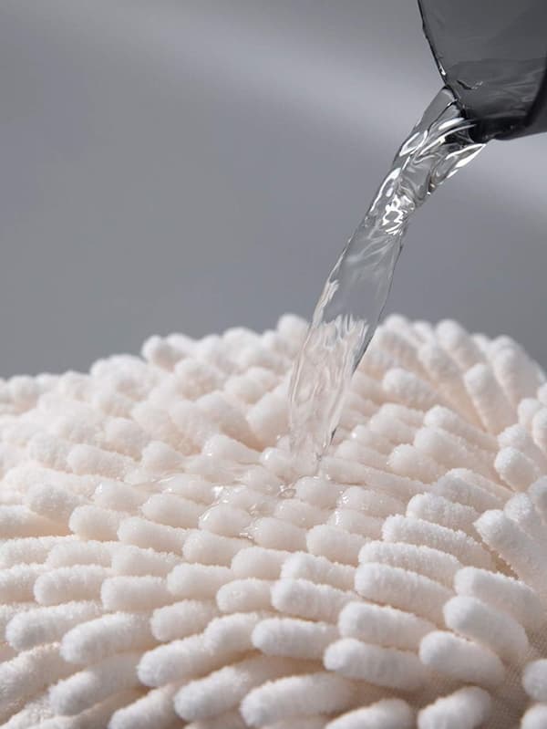 Bløde absorberende Chenille håndklæder, dekorative hængende fuzzy håndklæder B
