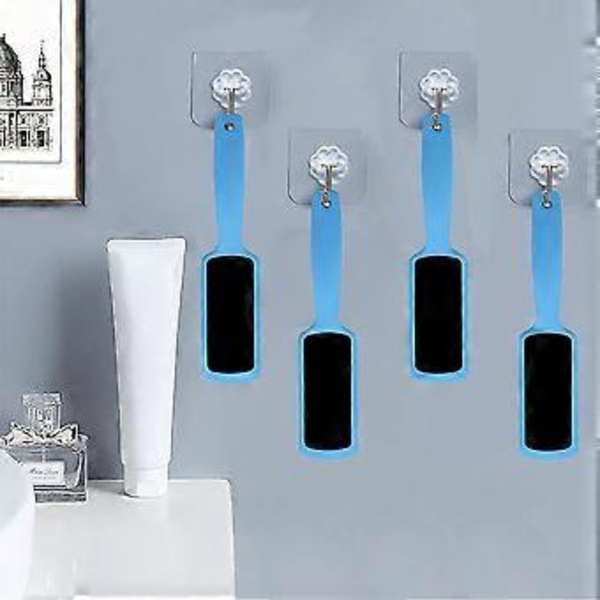 Fodfil, Fodskrubber, Pedikyrværktøjssæt til fjernelse af hård hud på fødderne, 4 stk., style3012