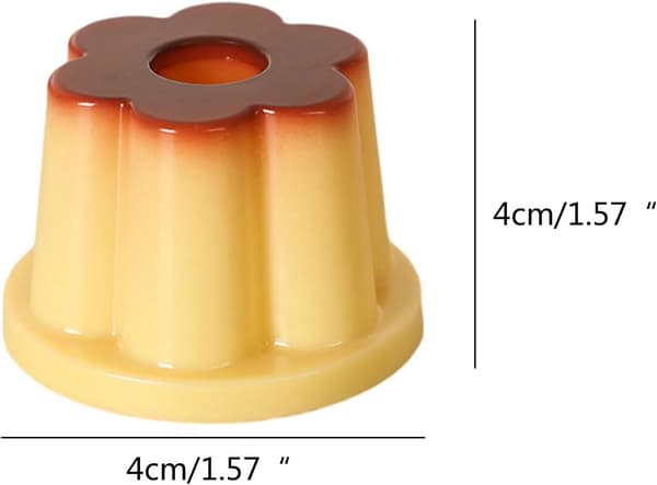 Pudding Pen Holder Praktisk Pen Stativ Tilføjelse Til Desktop Ornament Til Studerende Lærere