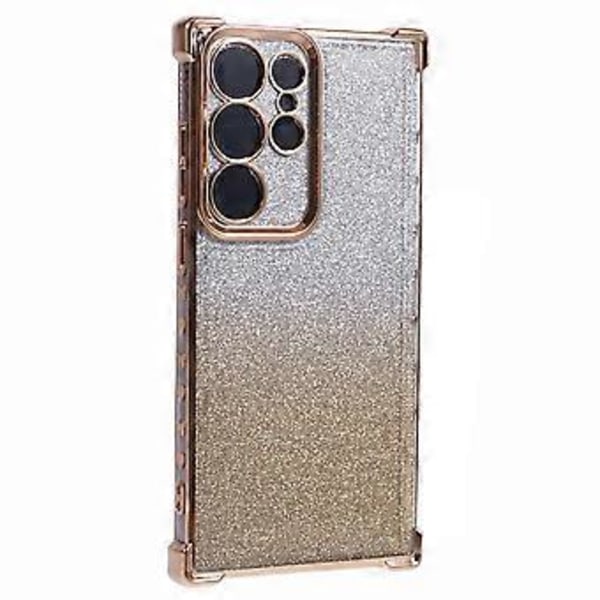 Samsung Galaxy S23 Ultra -kotelolle Glitter Gradient Electroplating TPU -puhelinkuori (Tyyli A)