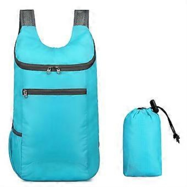Vedenkestävä Taittuva Reppu Ultralight Leirintäreppu Ulkoilma Päiväreppu Miehet Naiset Taittuva Matkustaminen Vaellus Pyöräily Reppu (Tyyli F)