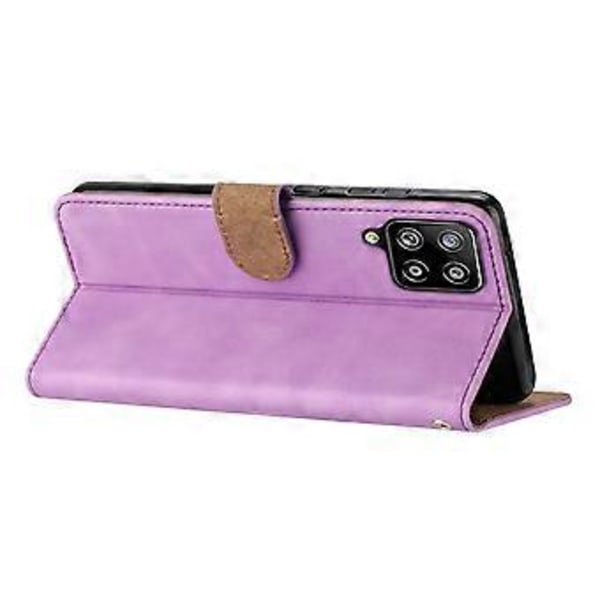 Til Galaxy M32 (Global Version) 4G Telefon Cover (Lilla)