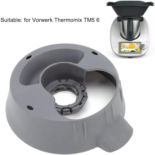 Hovedpandebund til Thermomix TM5 TM6, Thermomix Tilbehør Kopring Bas Ringmøtrik Base med Sikker Lås Holdbar Thermomix Blender Tilbehør Blenderdel