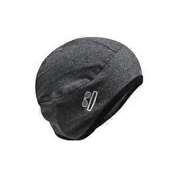 Hjälmfoder Skull Cap, Vintertermomössa, Huvudbonad för Män Varm Vintermössa för Klättring, Utomhusskydd mot Kyla (Grå)