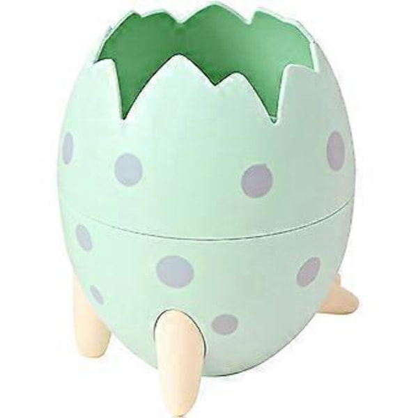 Ideell Dinosaur Egg Pennholder for Hjemmekontor, Skrivesakerorganisator med Plassbesparende Design, Laget av Solid PP-materiale av Høy Kvalitet