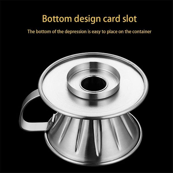 Rustfrit Stål Kaffe Filterholder Genanvendelig Kaffe Filter Dryp