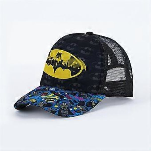 Super Sankari Kesä Aurinkolippa Baseball-lippis Miehet Naiset Verkkokangas Hengittävä Snapback Lippikset Rekkamieslippis Lahjat -NMAOV (Batman)