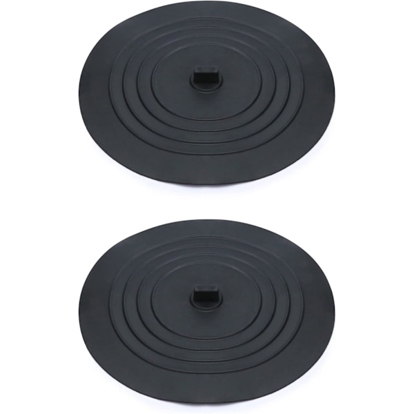 Silikonavloppspropp, 2-pack, diskpropp, badkarspropp,