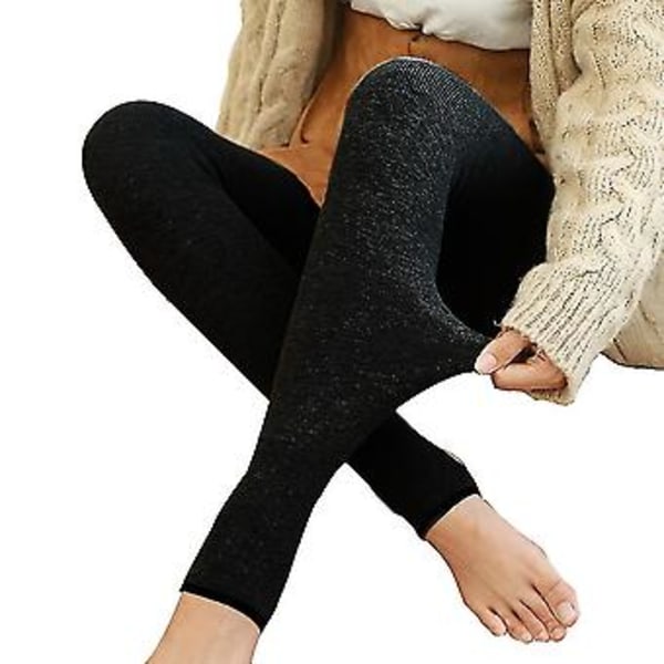 Lämpimät naisten sukkahousut paksuuntuneet sukat syksyyn ja talveen Joustavat S-XL S