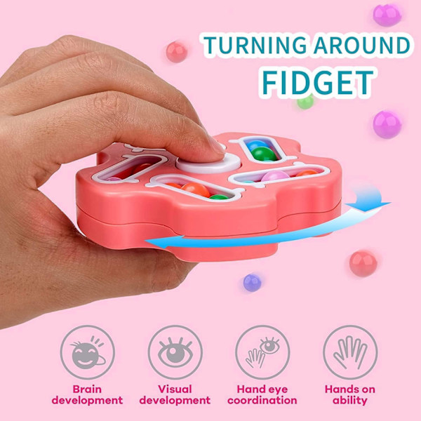 Magic Bean Cube, Magic Bean (Blå), Spinnende Magic Beans, 3D Rotasjon
