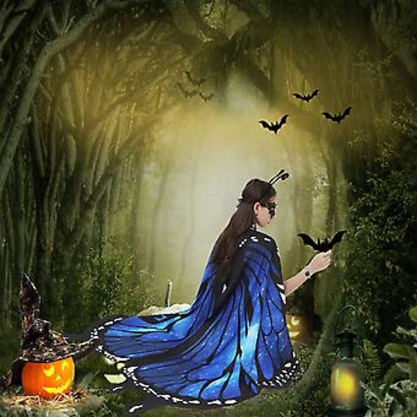 Halloween-asu Perhonen Siivet Koriste Puku Tarvikkeet Aikuisten Esityksiin, Lol Soraka Tähti Suunnittelu, Monivärinen ( )