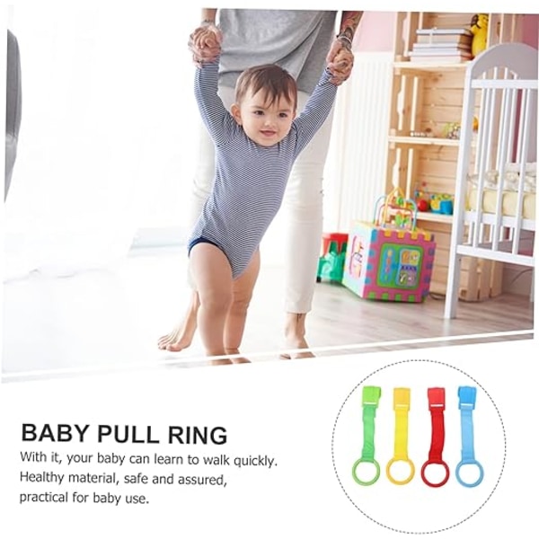 4st Lär dig att stå Traction Ring Portable Cribs Baby Crib Ring T