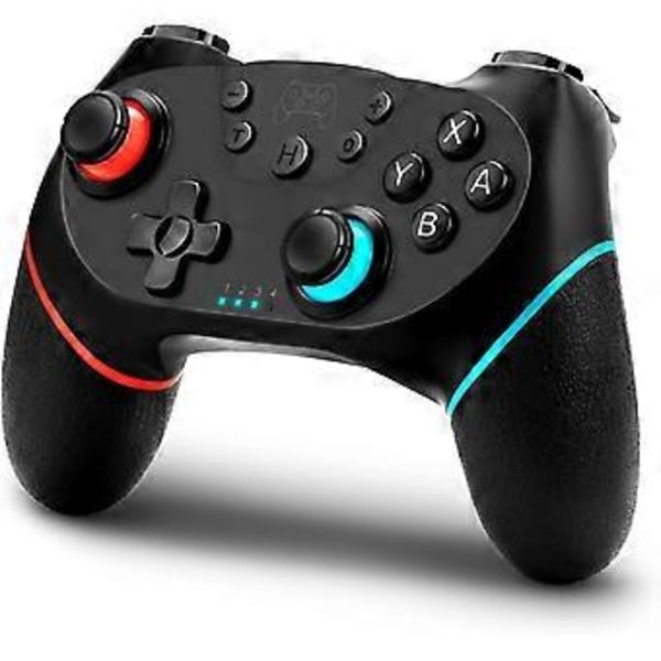 Switch ControllerPro -ohjain Switchille/Switch Litelle/Switch OLEDille, Switch-kaukosäädinohjain peliohjain, säädettävä Turbo ja kaksoisvärinä