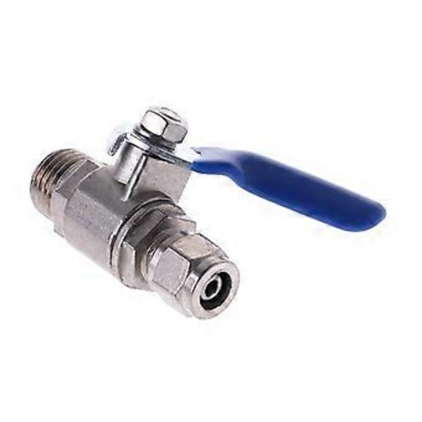 Vattenrenare Omvänd Osmos Tee Inloppskula för Ventilset 1/2\" BSP Till 1/4\" Slang
