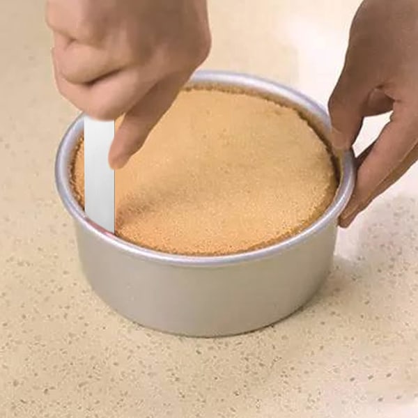 Vinklet Konditorspatel, Rustfrit Stål Palette Spatel, Dekorativ