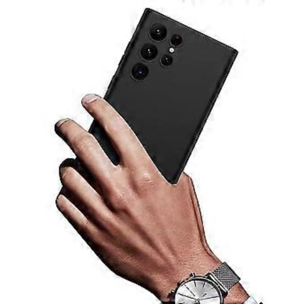 GKK Samsung Galaxy S23 Ultra -puhelimen suojakotelo, iskunkestävä kova PC-materiaali, ohut ja miellyttävä pintakäsittely, takakannen suojus (Vihreä)