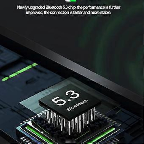 Bluetooth 5.3 Pitkäkestoiset In-ear -vastamelukuulokkeet Langattomat Bluetooth-kuulokkeet erinomaisella äänenlaadulla urheiluun, e-urheiluun ja pelaamiseen (punainen)