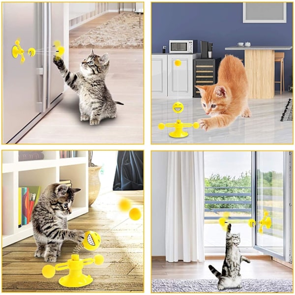 Katt Leksak för Fjäderälskande Katter Interaktiv Katt Leksak Utbildande Hälsa