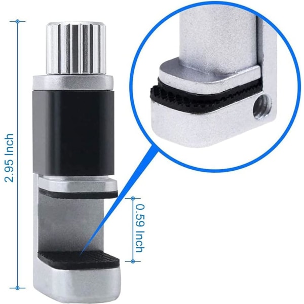 Sæt/4 stk. Justerbar Metal Clip Fixer, Lim Klemme Fixer, LCD Skærm Reparationsværktøj til Smartphone, Computer, Bærbar, Tablet, E-bog