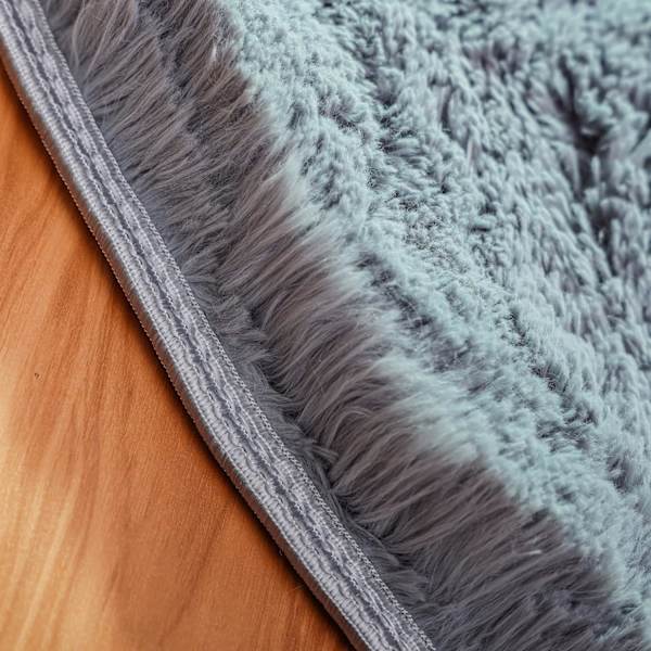 Tæpper til stue, moderne indendørs fluffy tæpper super blødt plys V