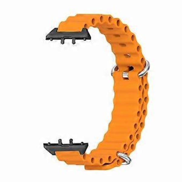 Til Samsung Galaxy Fit3 Udskiftningsrem Drop-resistent Silikone Urrem (Style C)