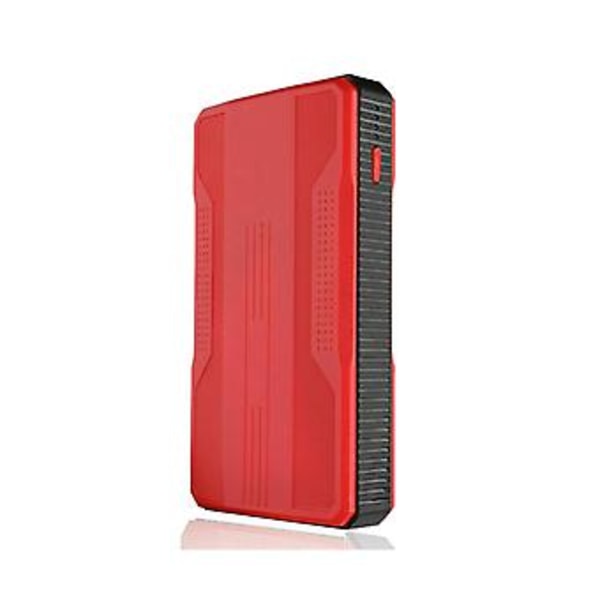 Rød Bil Jump Starter Batteriopladning Udstyr Bil Power Bank Bil Nødstrøm Bil Nødstrøm